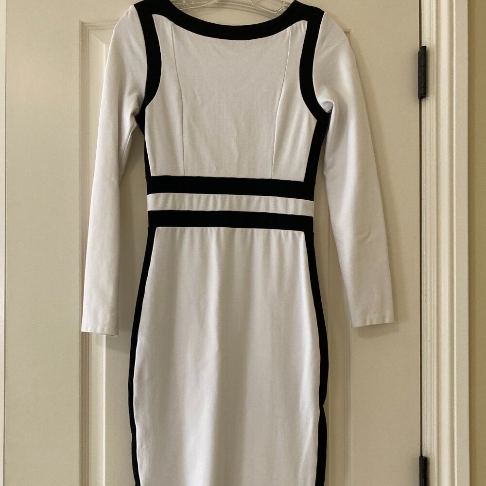 bebe White Dress